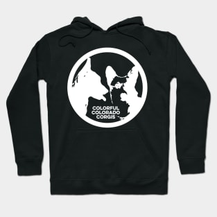 Colorful Colorado Corgis White 2 Hoodie